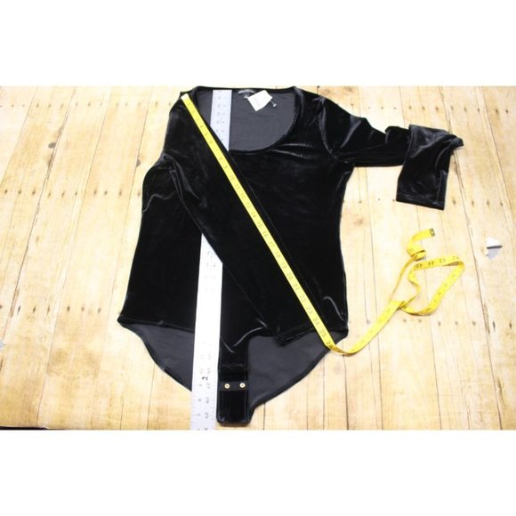 J Crew Mercantile long sleeve bodysuit velour L - Picture 6 of 8